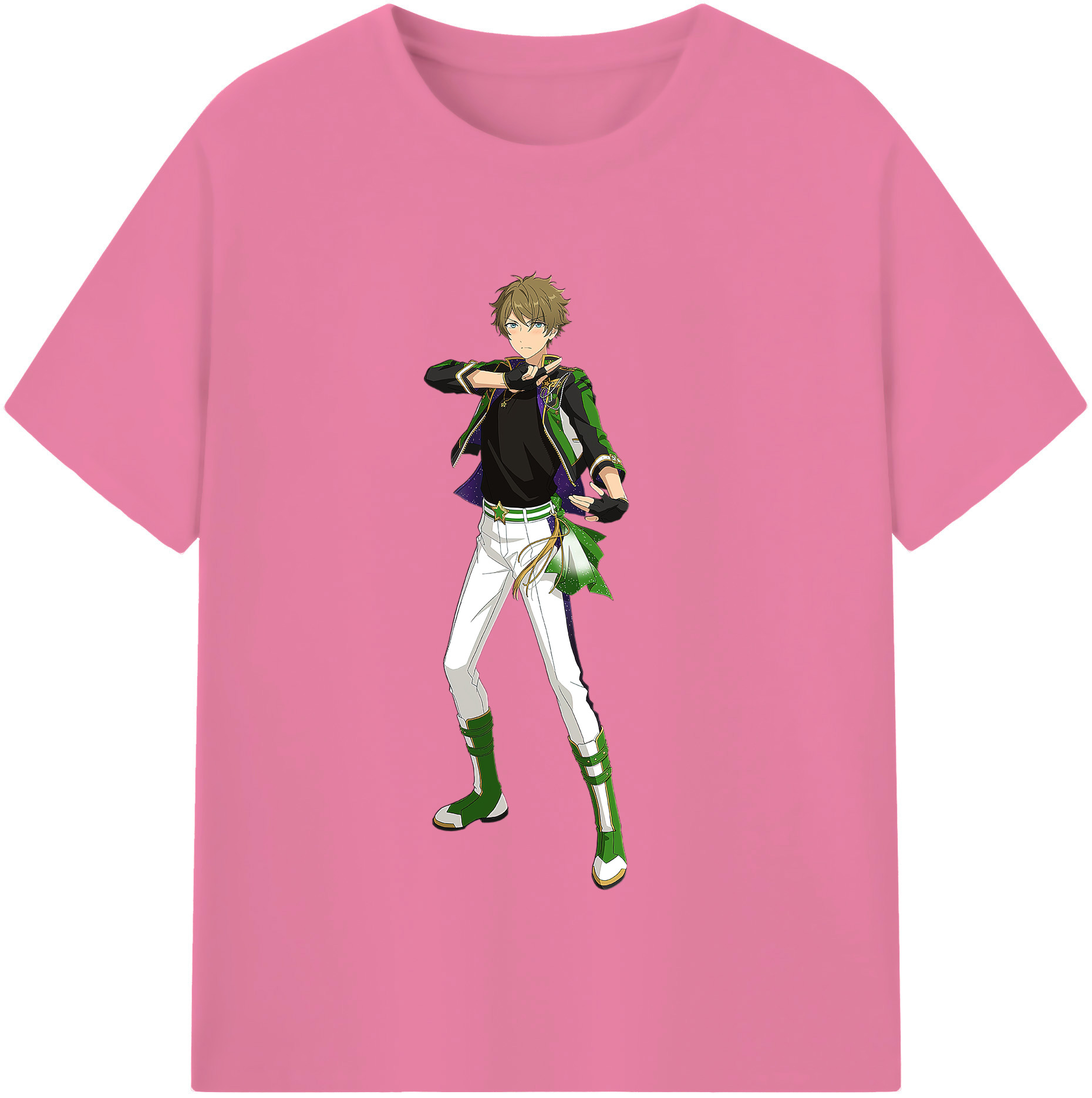 （画像用） あんさんぶるスターズ! Ensemble Stars 綿100％半袖Tシャツ（フロントプリント）